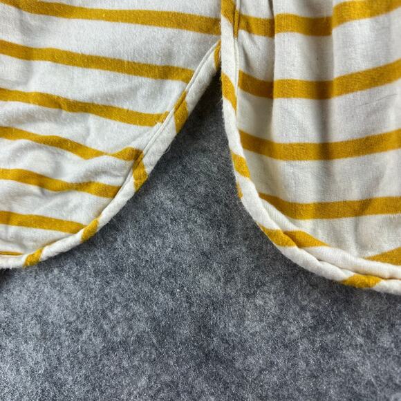 Market‎ & Spruce Stitch Fix Yellow White Stripe Long Sleeve Size M - Picture 3 of 6